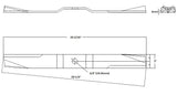 Bellonmit, Caroni, Curtis, Sitrex 59006200 Mower Blades - Set of 3