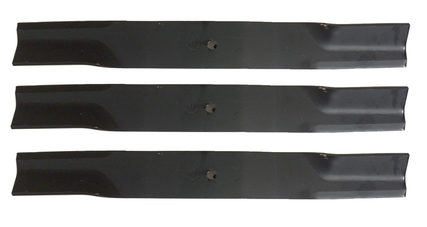 3 Pack Bush Hog 50056496 Mower Blades – Fits Zero-Turn ES1744B2, ES2044K2, M4420PS