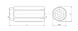 One-way Hydraulic Check Valve